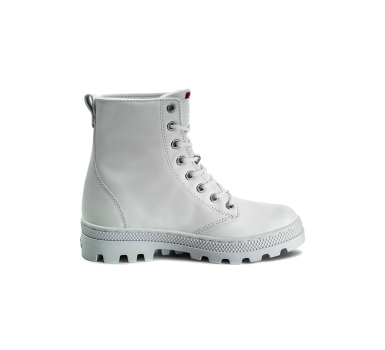 Palladium Pallabosse Off Lea White