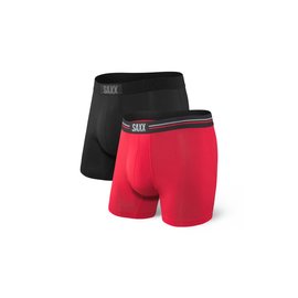 Saxx Vibe Boxer Brief 2-Pack Black / Red