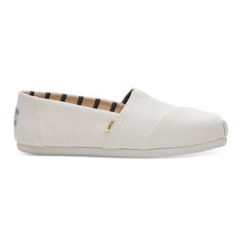 Toms White Canvas Women's Classics