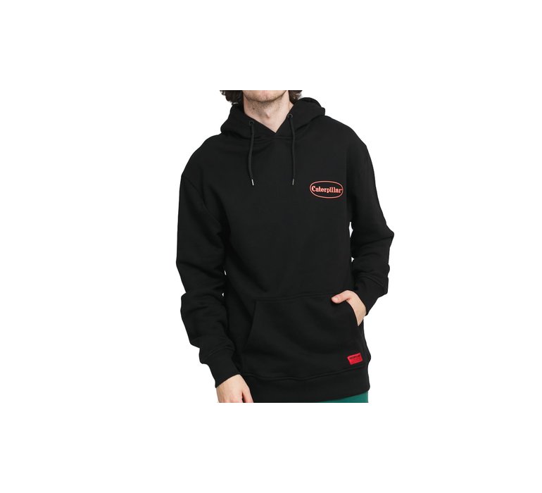 Caterpillar Work Done Hoodie Black