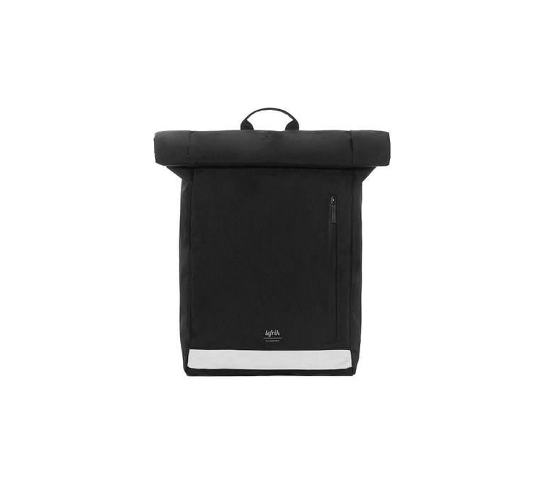 Lefrik Roll Reflective Rucksack Black