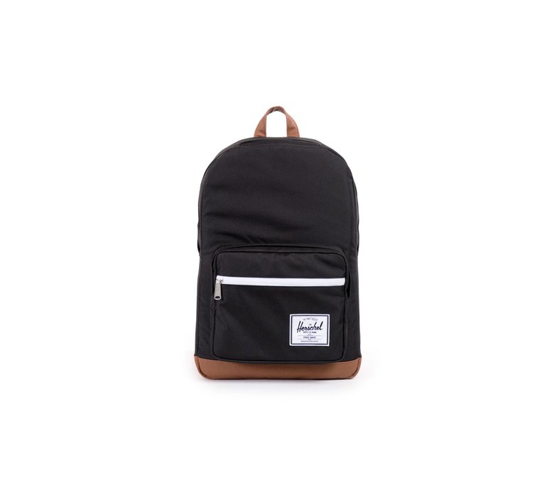 Herschel Supply Pop Quiz Black Tan Synthetic Leather