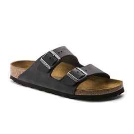 Birkenstock Arizona NU Oiled Black Narrow Fit