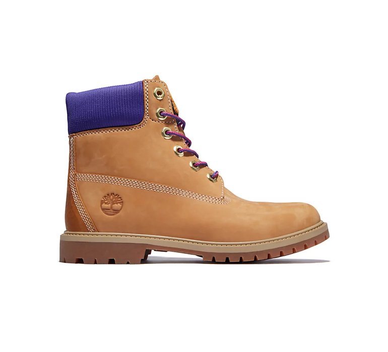 Timberland Heritage 6 WMN Yellow Purple