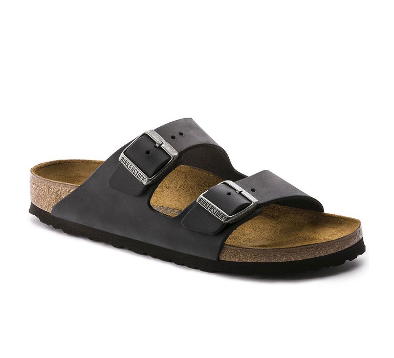 Birkenstock Arizona NU Oiled Black Regular Fit