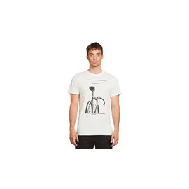 Dedicated T-shirt Stockholm Simplicity Bike Off-White