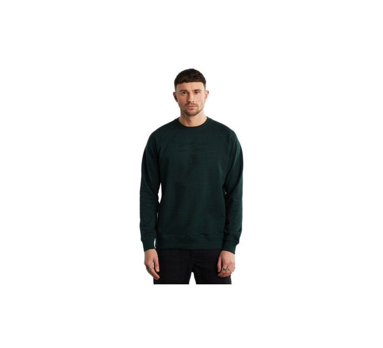 Dedicated Sweatshirt Malmoe Local Planet Dark Green