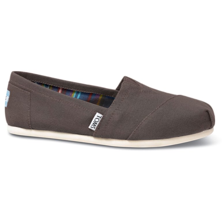 Toms Alpargatas Ash Canvas