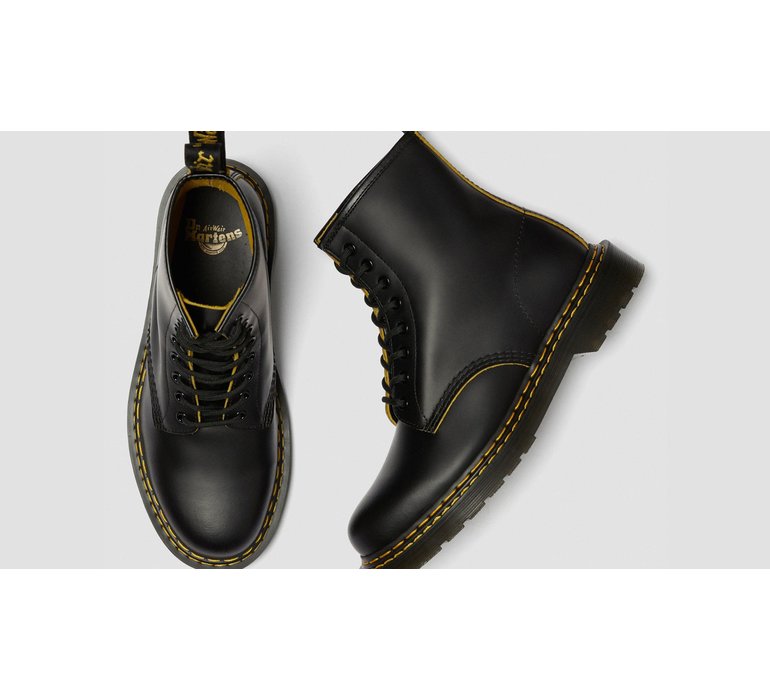 Dr. Martens 1460 Double Stitch Leather Ankle Boots