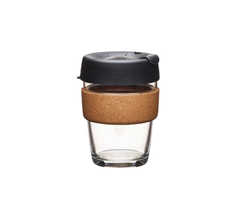 KeepCup Cork Brew Black M - 12oz / 340ml