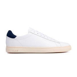 Clae Bradley White Leather