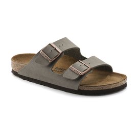 Birkenstock Arizona BF Nubuck Stone Regular Fit