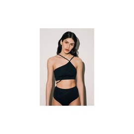 Norba Lagoon Swim Top Black 