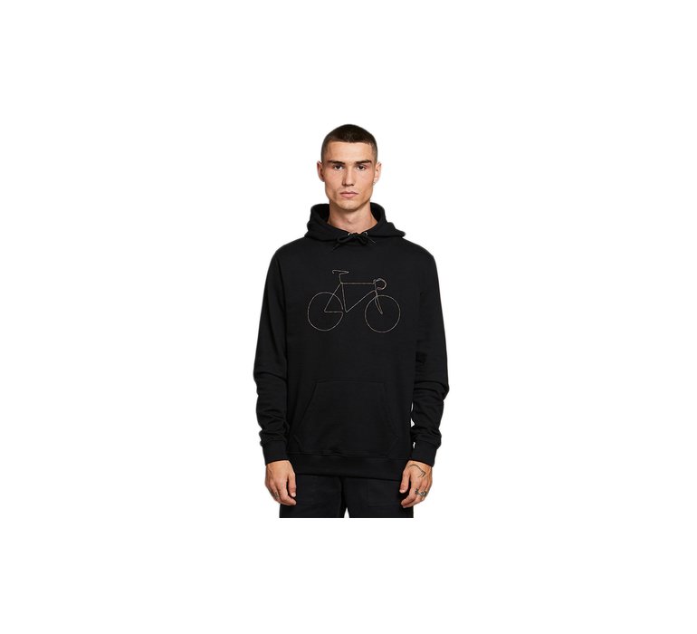 Dedicated Hoodie Falun Rainbow Bicycle Black