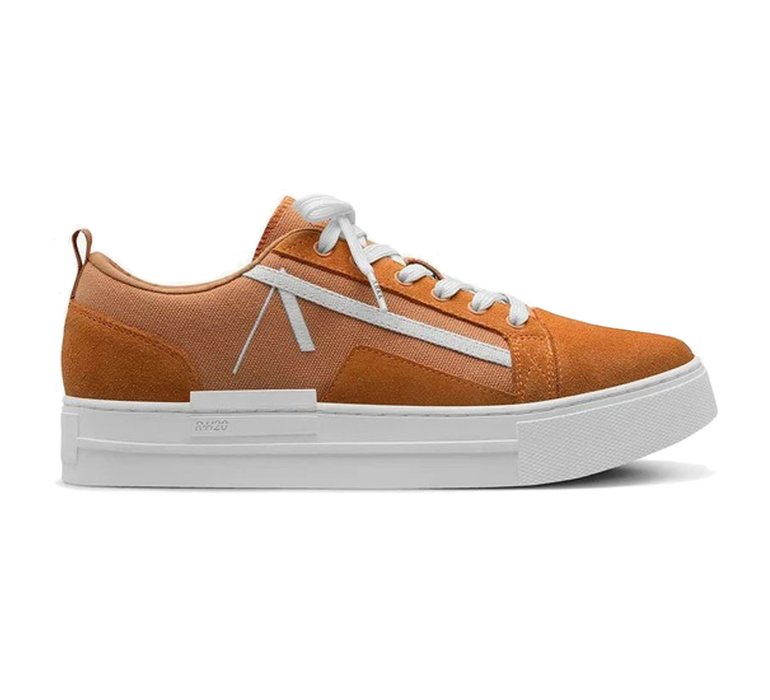 ARKK Copenhagen Sommr Canvas PET Suede R-H20 Golden Ocher White - Men