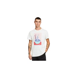 Dedicated T-shirt Stockholm Noodle Off-White