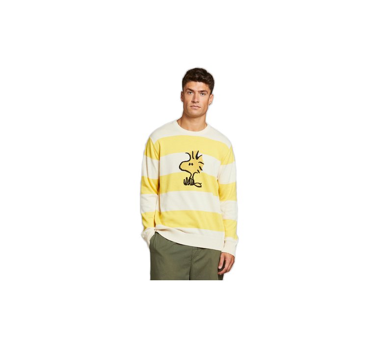 Dedicated Sweater Mora Woodstock Stripe Yellow