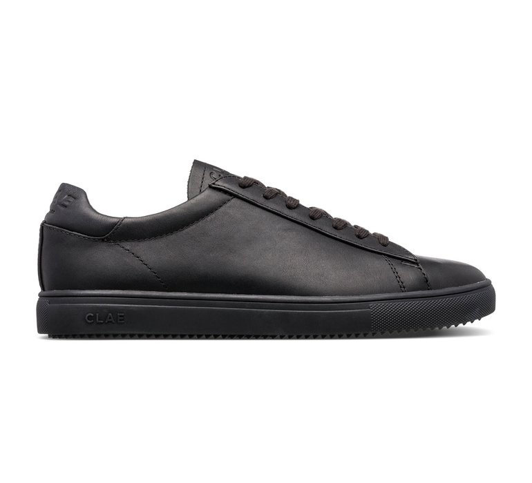 Clae Bradley Black Water Repellent Leather