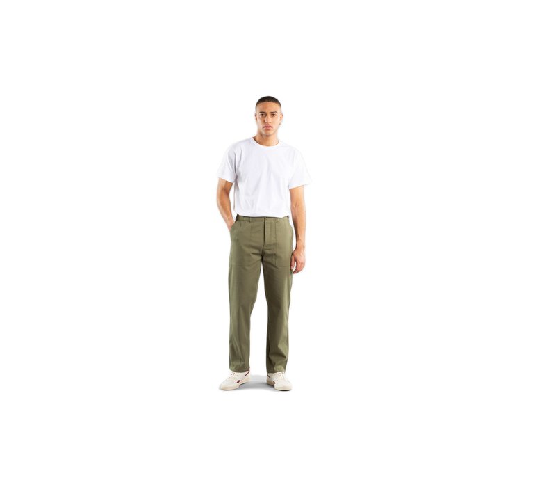 Dedicated Pants Lerum Olive Green