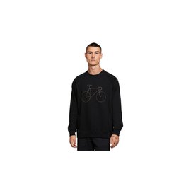 Dedicated Sweatshirt Malmoe Rainbow Bicycle Black