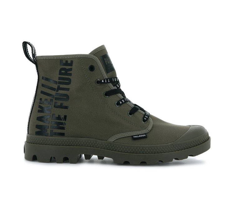 Palladium Pampa Hi Future Dusky Green