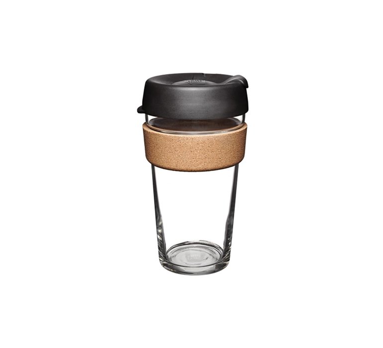 KeepCup Cork Brew Black L - 16oz / 454ml