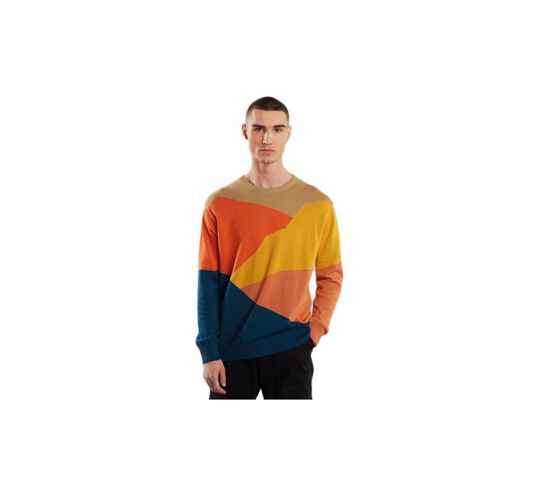 Dedicated Sweater Mora Cut Mountain Multi Color