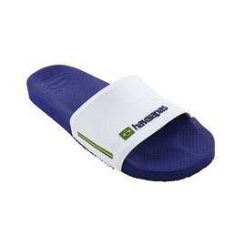 Havaianas Slide Brasil Naval Blue