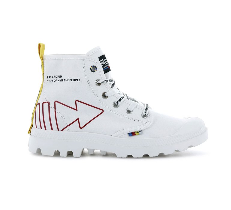 Palladium Pampa Dare Rew fwd Star White