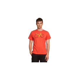 Dedicated T-shirt Stockholm Cyclopath Pale Red