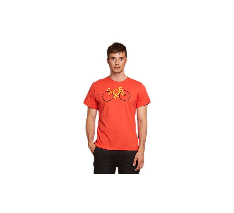 Dedicated T-shirt Stockholm Cyclopath Pale Red