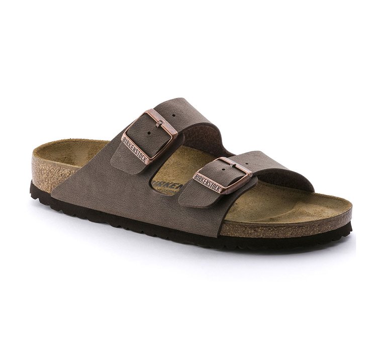 Birkenstock Arizona BF Nubuck Mocha Narrow Fit