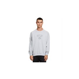 Dedicated Sweatshirt Malmoe Local Planet Grey Melange