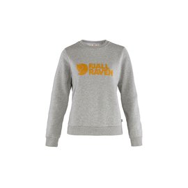 Fjällräven Logo Sweater W Grey Melange