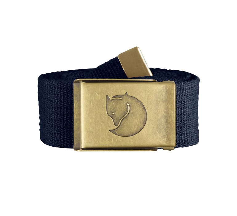 Fjällräven Canvas Bras Belt Dark Navy