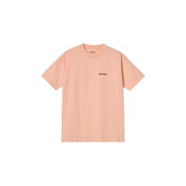 Carhartt WIP W S/S Script Embroidery T-S Grapefruit