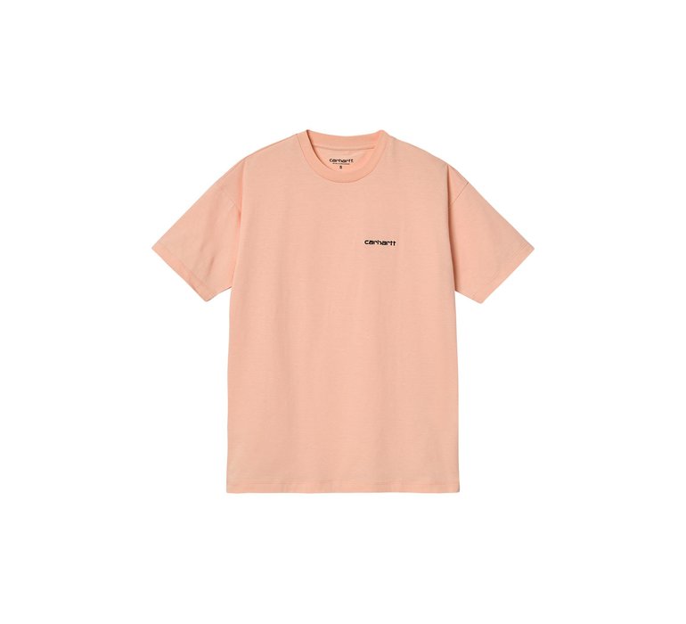 Carhartt WIP W S/S Script Embroidery T-S Grapefruit