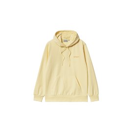 Carhartt WIP Hooded Script Embroidery Soft Yellow