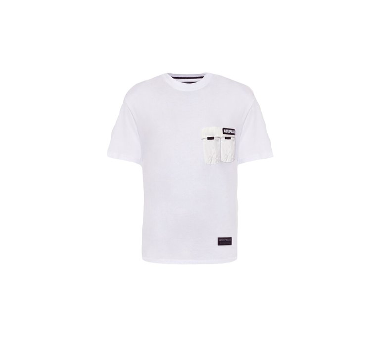 Caterpillar Multipocket T-Shirt White