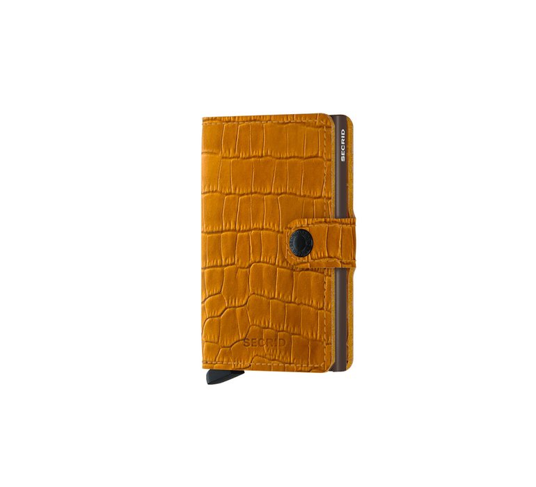 Secrid Miniwallet Cleo Ochre-Brown