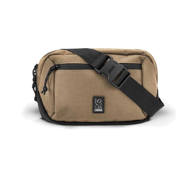 Chrome Ziptop Waistpack Stone Gray