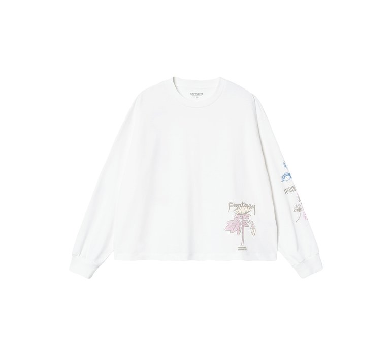 Carhartt WIP W Long Sleeve Verdant Fantasy T-shirt