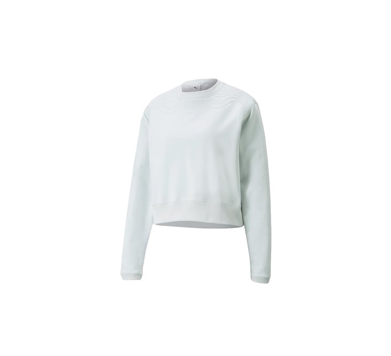 Puma Snow Tiger Boxy Crew Neck Women's Sweater