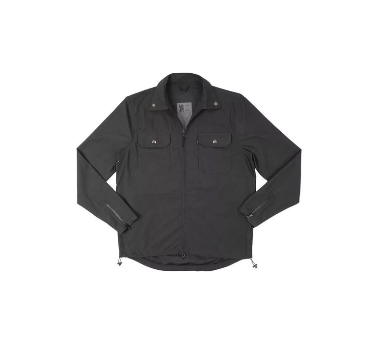 Chrome Industries Ike Poplin Windshirt Black