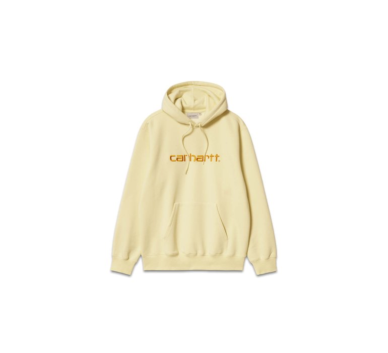 Carhartt WIP W Hooded Carhartt Sweat Soft Yellow