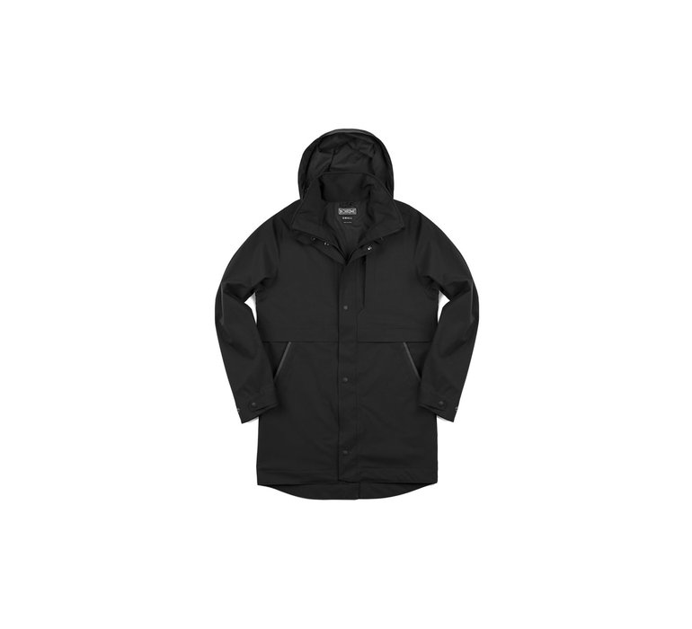 Chrome Industries Stanton Rain Trench Jacket Black