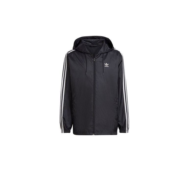 adidas Adicolor 3-Stripes Windbreaker Full Zip Jacket