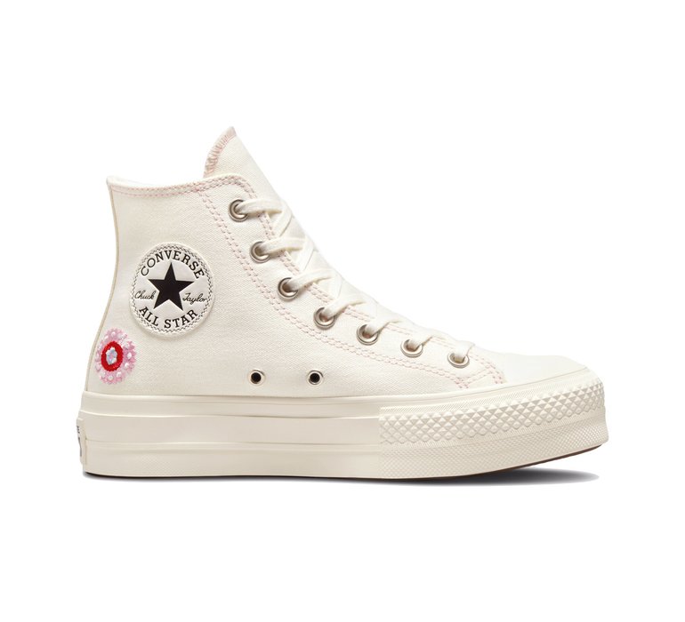 Converse Chuck Taylor All Star Lift Platform Floral Embroidery