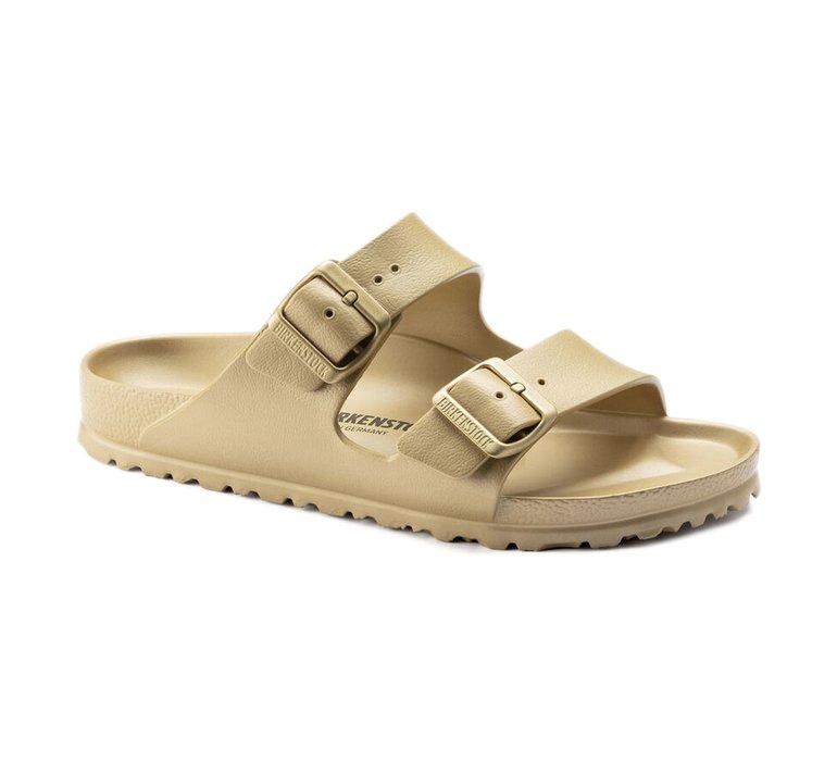 Birkenstock Arizona EVA Glamour Gold Narrow Fit