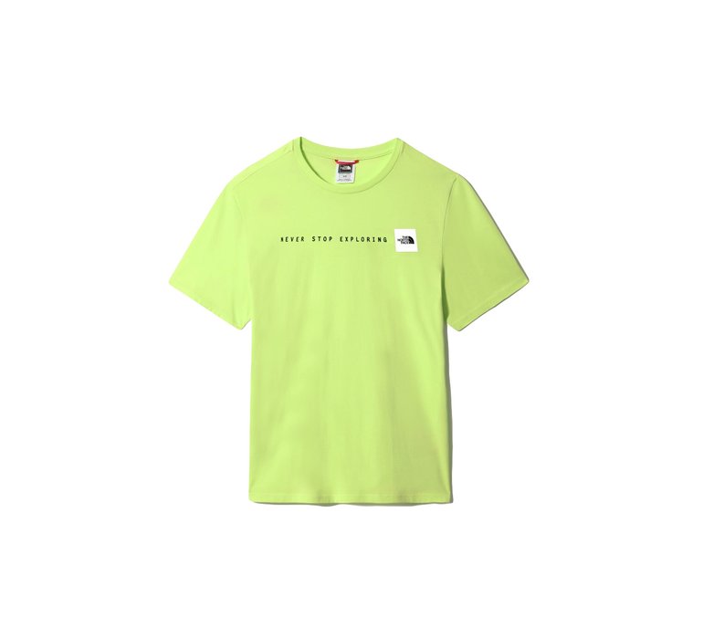 The North Face M S/S NSE Tee Sharp Green